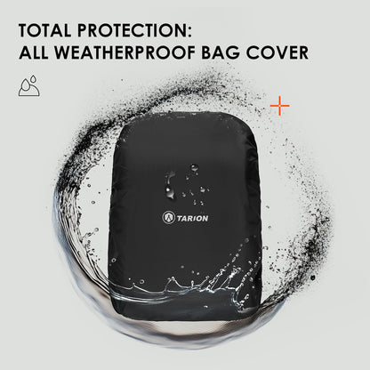 15L Camera Backpacks for Photographers - Waterproof Camera Bag Photography Backpack with 15.6" Laptop Compartment Rain Cover Side Access Tripod Holder(Tb04 Black)