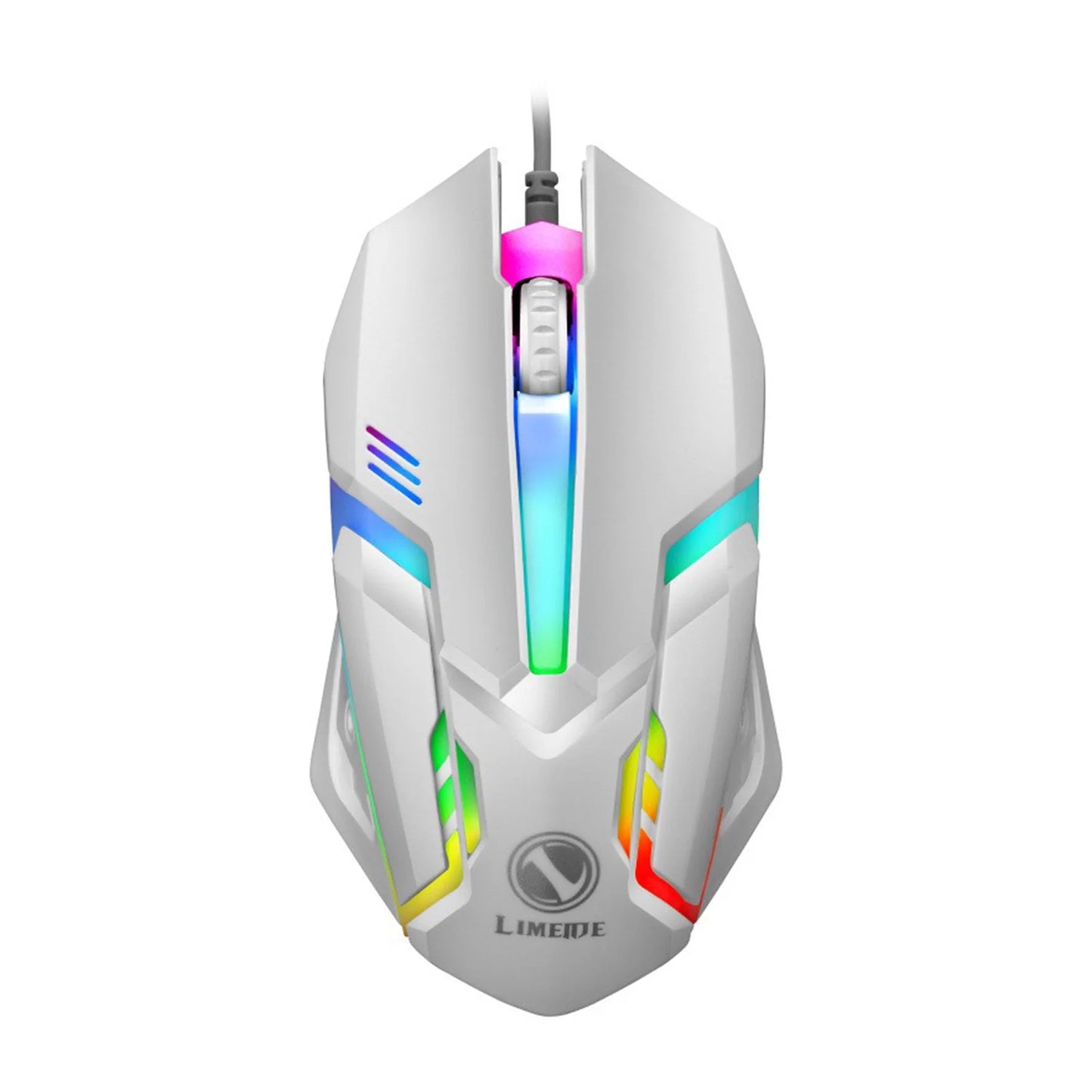 Keyboard, Luminous Keyboard and Mouse Set Hovering Keyboard Mechanical Feeling Gaming Mouse and Keyboard Colourful RGB Lights Wired Keyboard Wired Mouse,Valentines Day Gifts for Him/Her